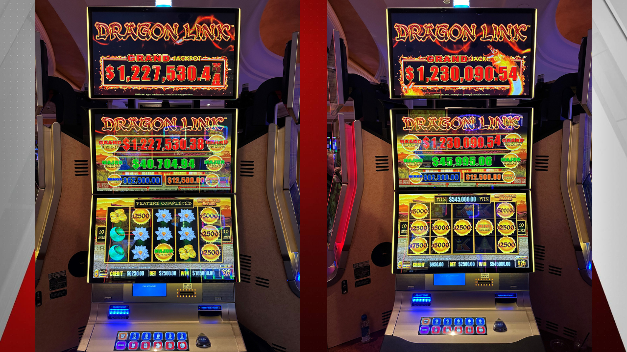 Slots player at Caesars Palace wins big with two machines